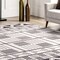 Nuloom Evia Tribal Stripes Machine Washable Area Rug 5ft x 8ft BIRV72A-508 - alternate 7